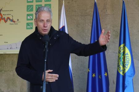 Ogled Škocjanskih jam s Štabom CZ za Notranjsko 14 Foto Ljubo Vukelič